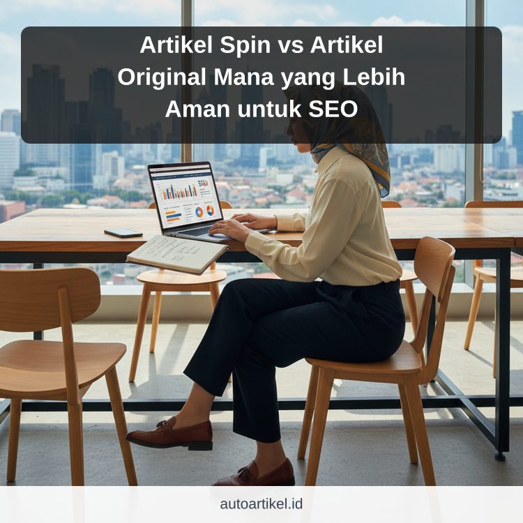 Artikel Spin vs Artikel Original Mana yang Lebih Aman untuk SEO ilustrasi