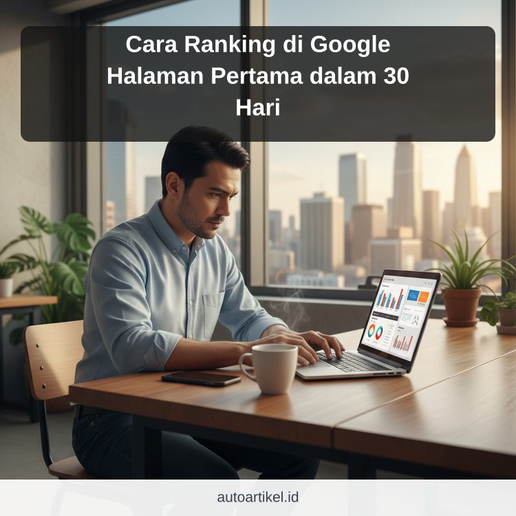 Cara Ranking di Google Halaman Pertama dalam 30 Hari ilustrasi