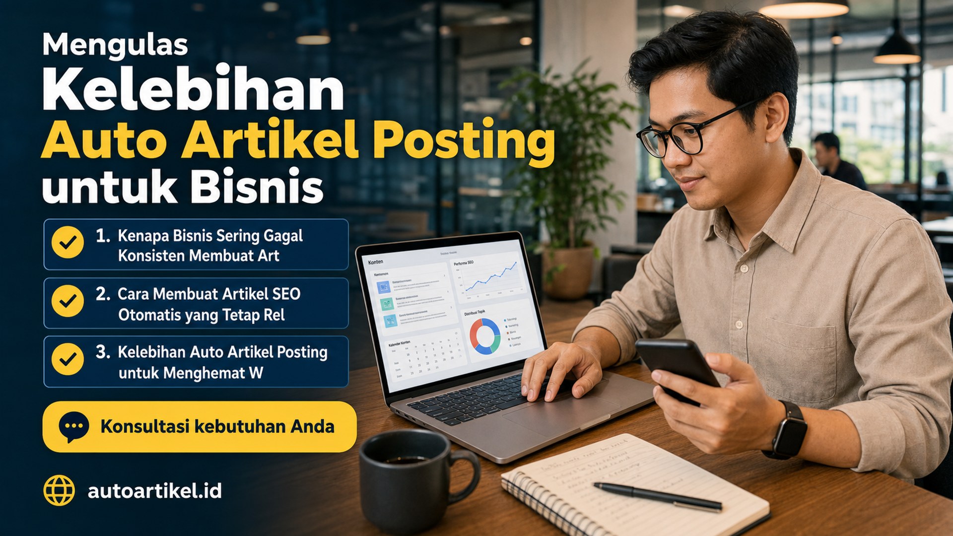 Mengulas Kelebihan Auto Artikel Posting untuk Bisnis