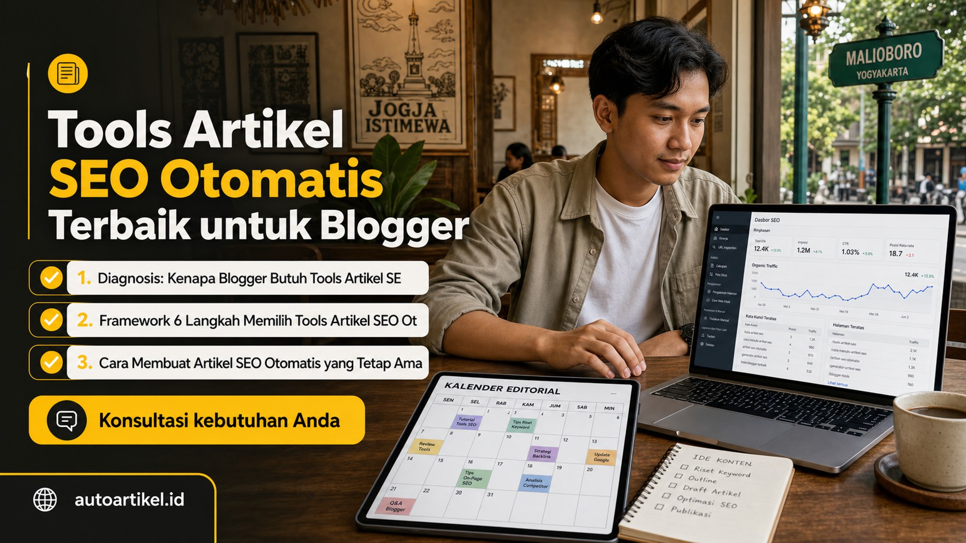 auto artikel - Tools Artikel SEO Otomatis Terbaik untuk Blogger