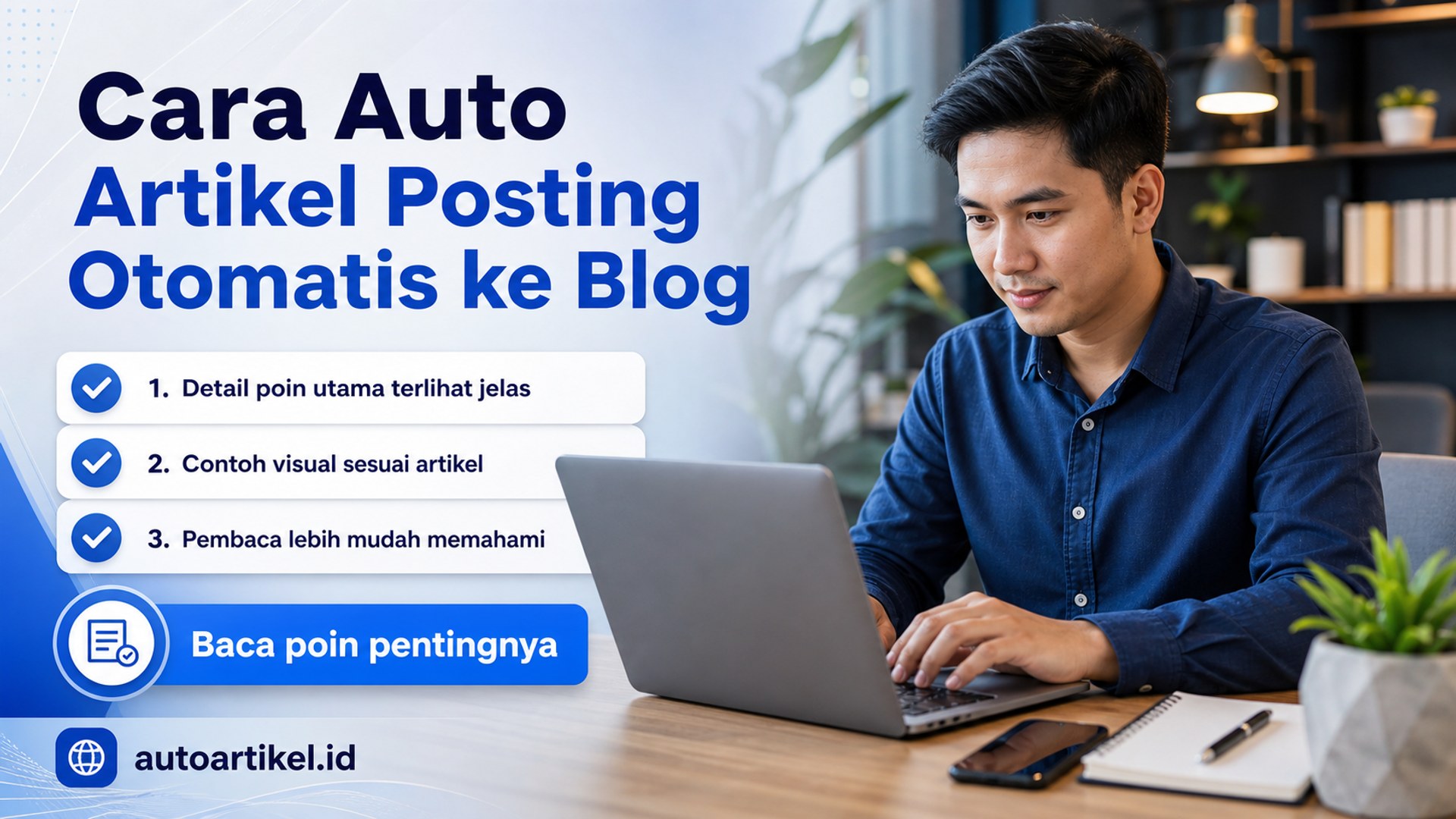 Ilustrasi Cara Auto Artikel Posting Otomatis ke Blog