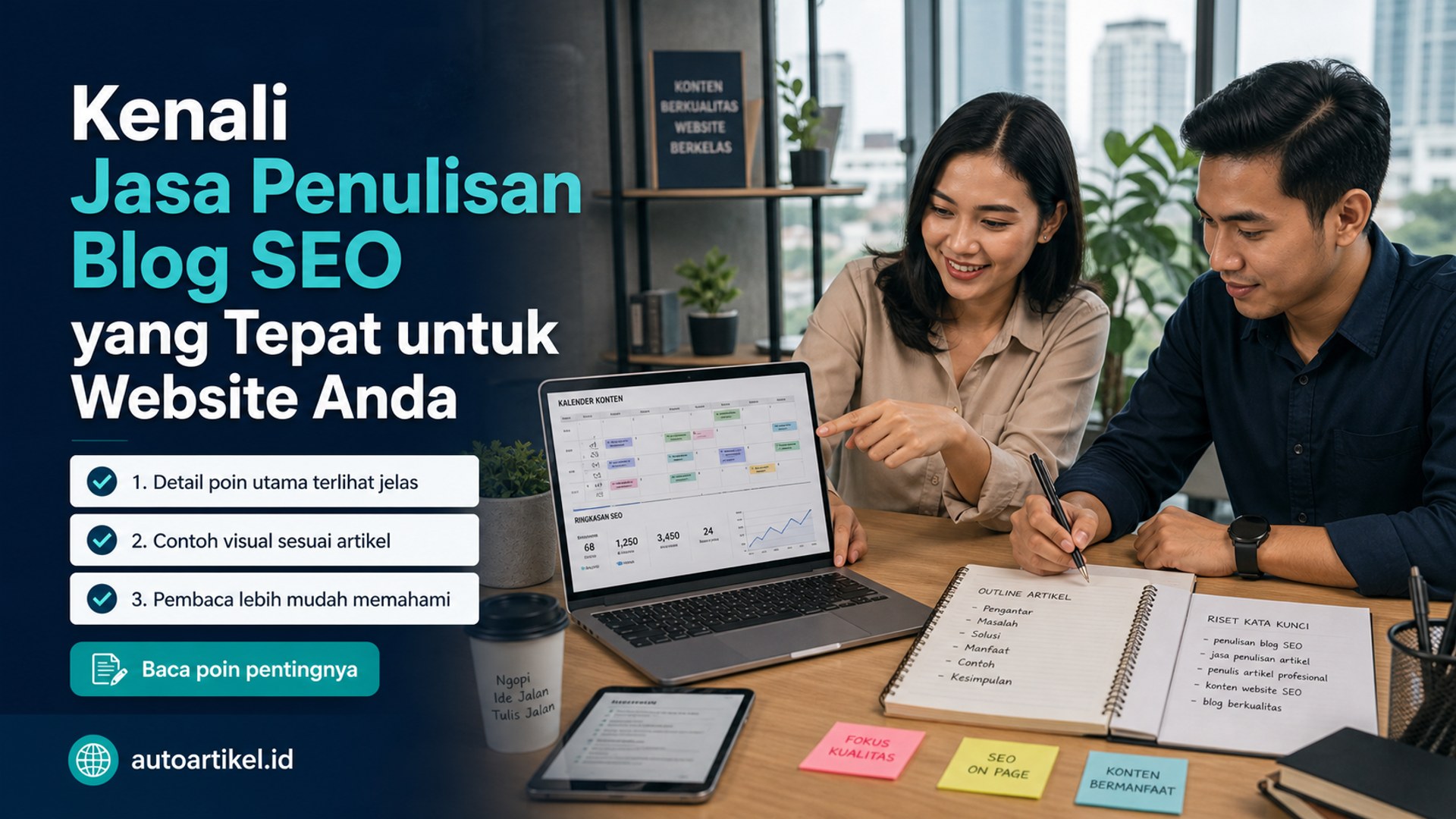 Ilustrasi auto artikel - Kenali Jasa Penulisan Blog SEO yang Tepat untuk Website Anda