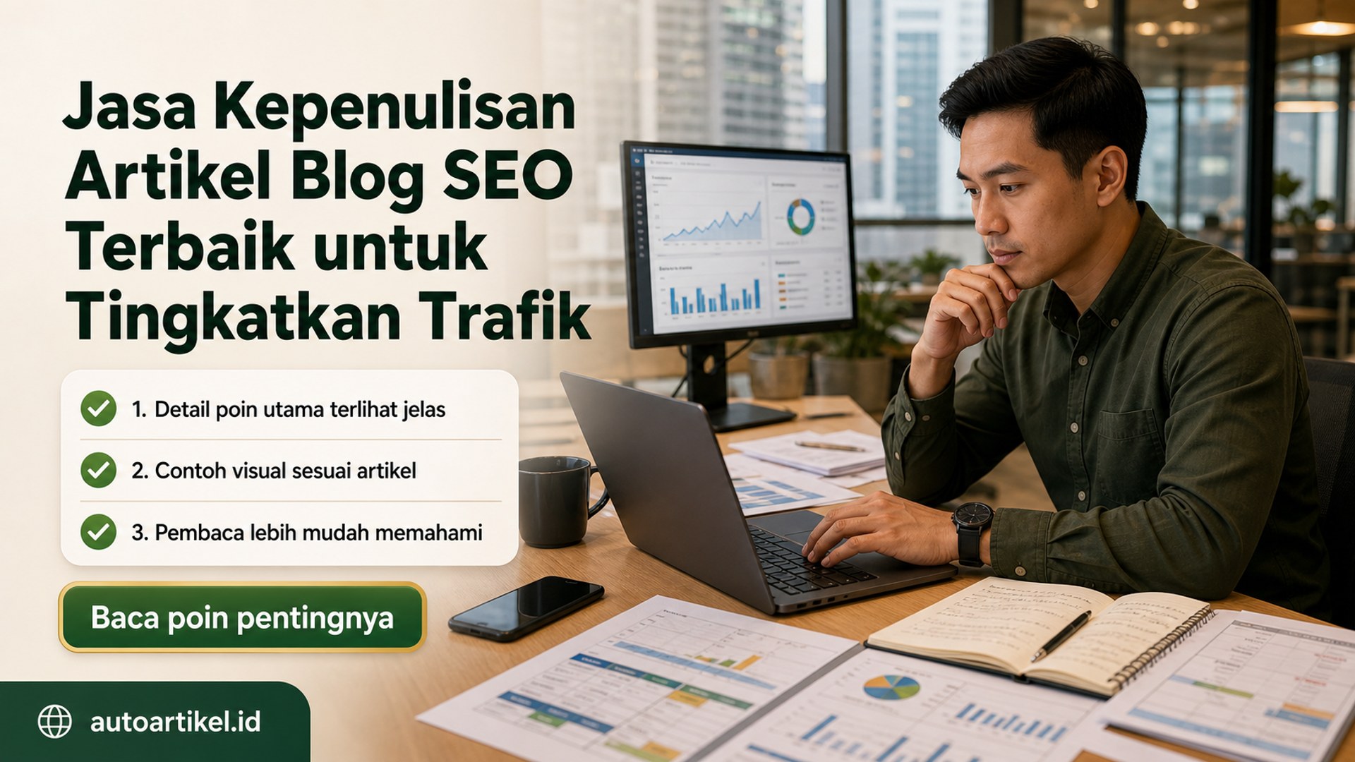 Ilustrasi auto artikel - Jasa Kepenulisan Artikel Blog SEO Terbaik untuk Tingkatkan Trafik