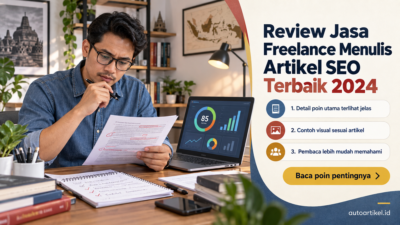 Ilustrasi auto artikel - Review Jasa Freelance Menulis Artikel SEO Terbaik 2024
