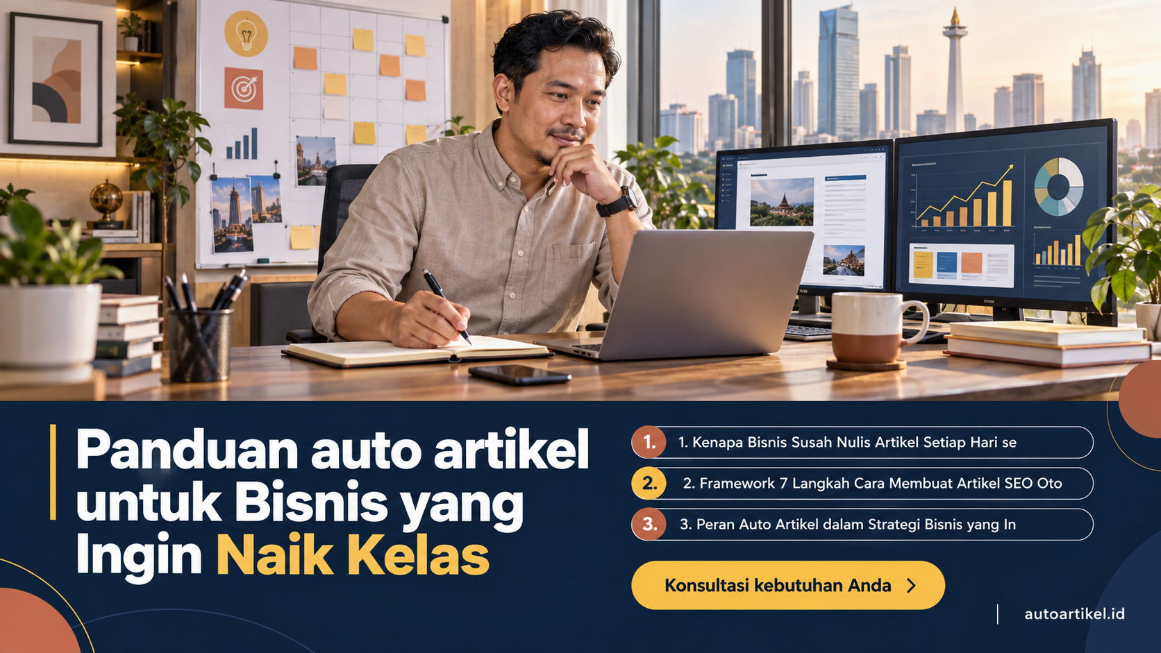 Panduan auto artikel untuk Bisnis yang Ingin Naik Kelas