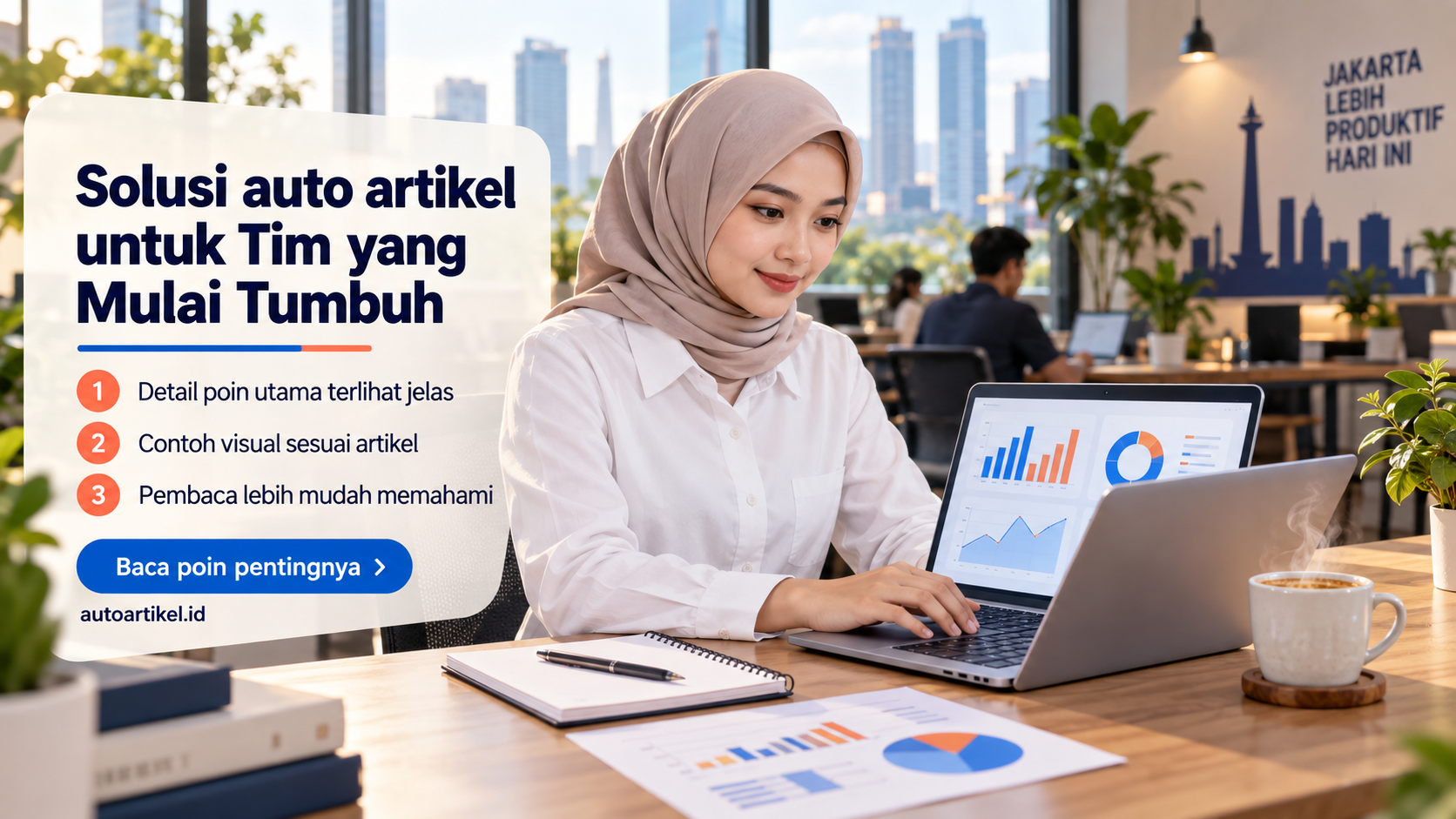Ilustrasi Solusi auto artikel untuk Tim yang Mulai Tumbuh