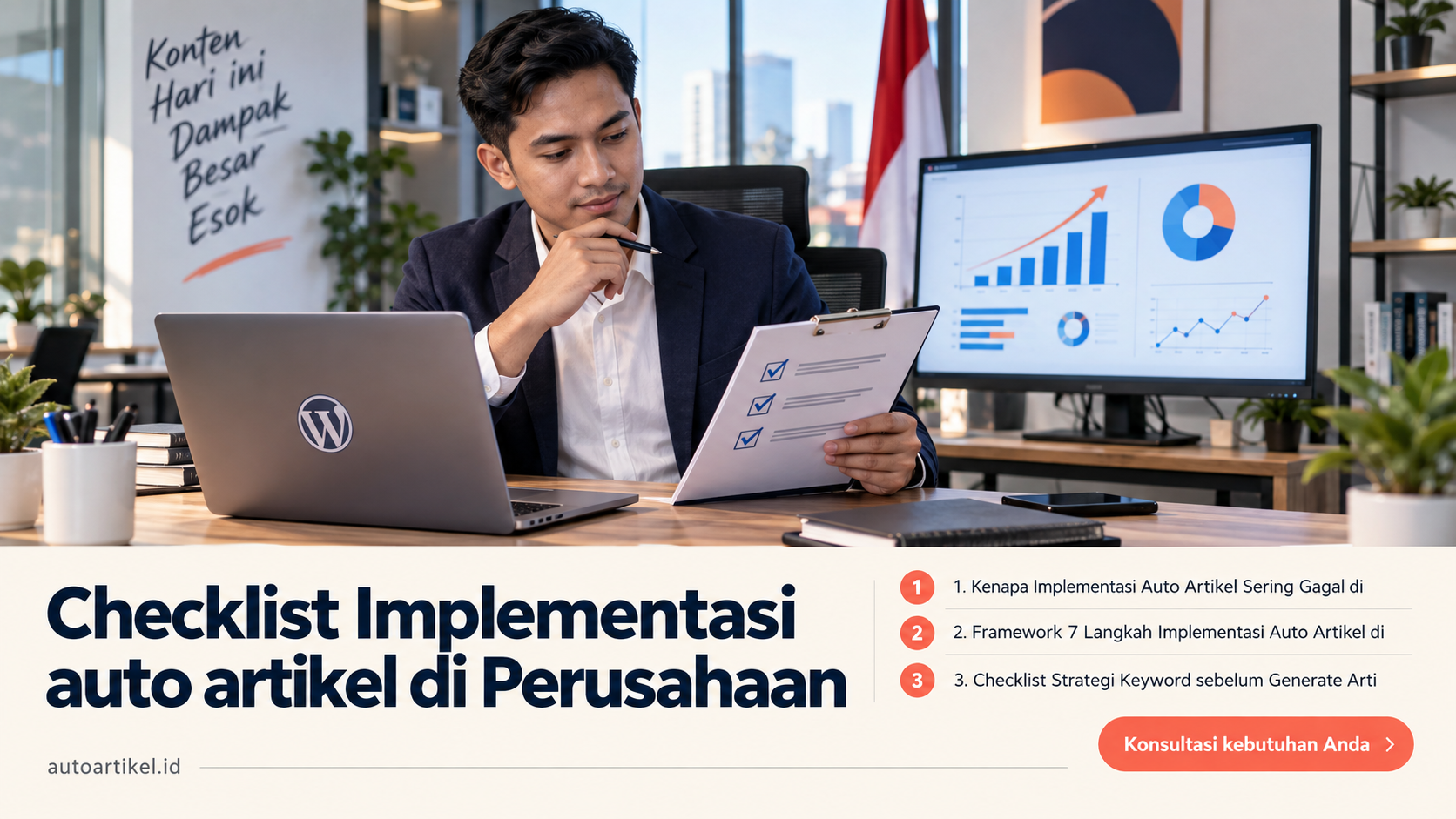 Checklist Implementasi auto artikel di Perusahaan